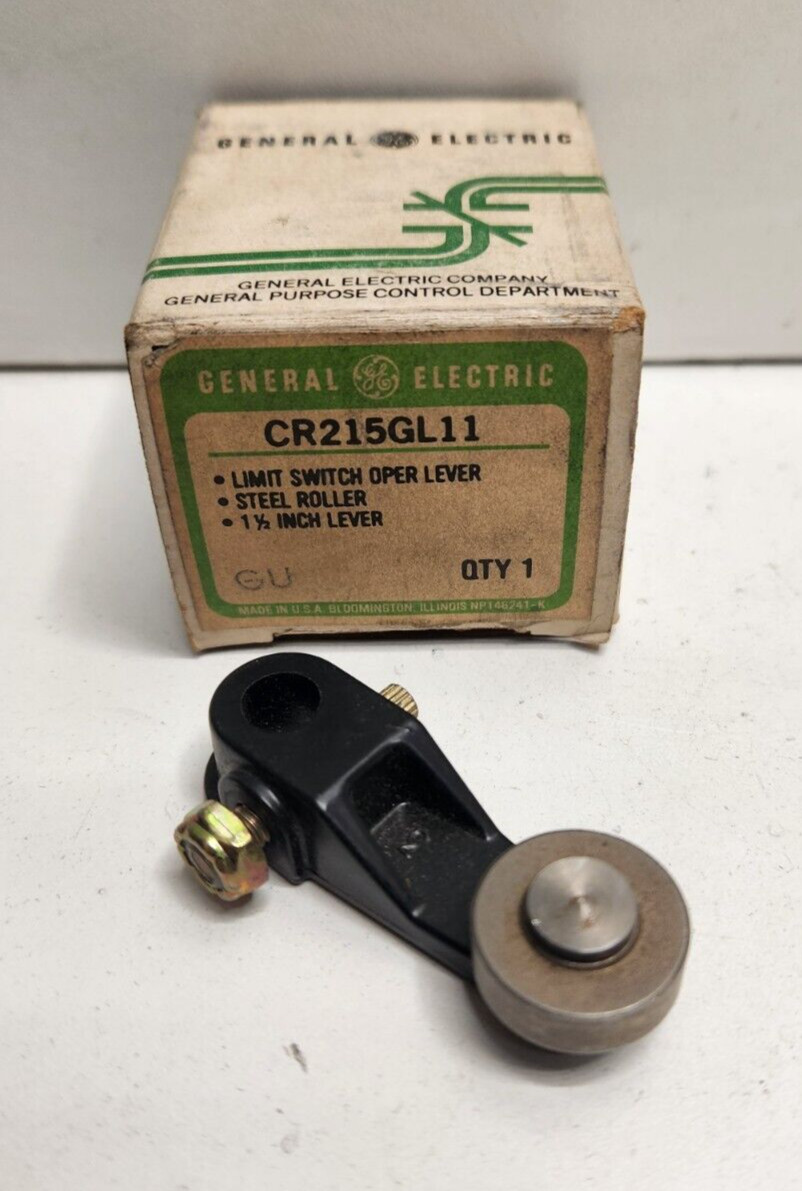 NEW OLD STOCK! GE GENERAL ELECTRIC LIMIT SWITCH LEVER ARM CR215GL11