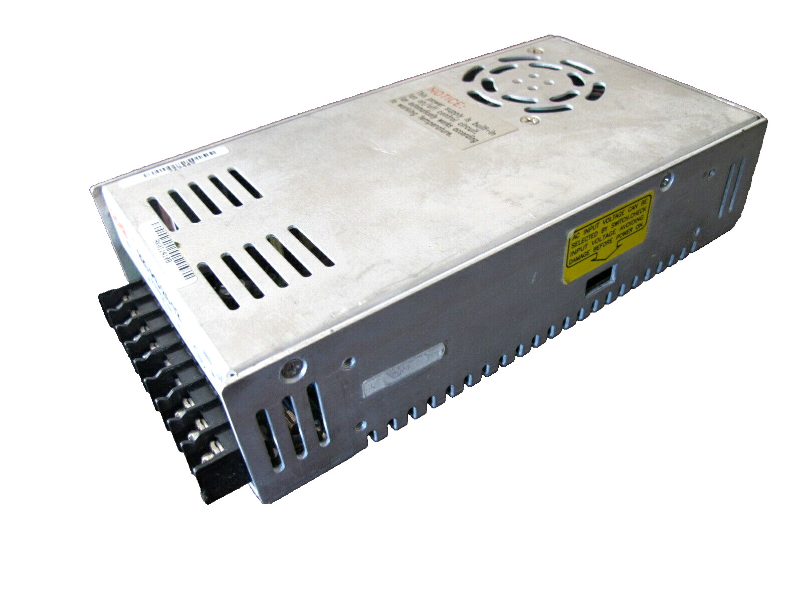 SCC 920PS-24-12 Power supply w/built-in fan & on/off control circuit