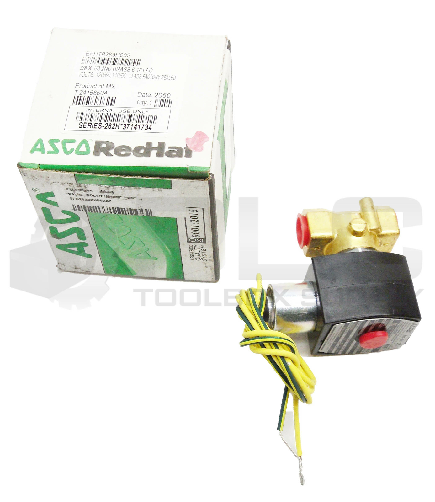 NEW ASCO REDHAT II EFHT8263H002 SOLENOID VALVE 3/8″ PIPE & 238414-032-D MP-C-090