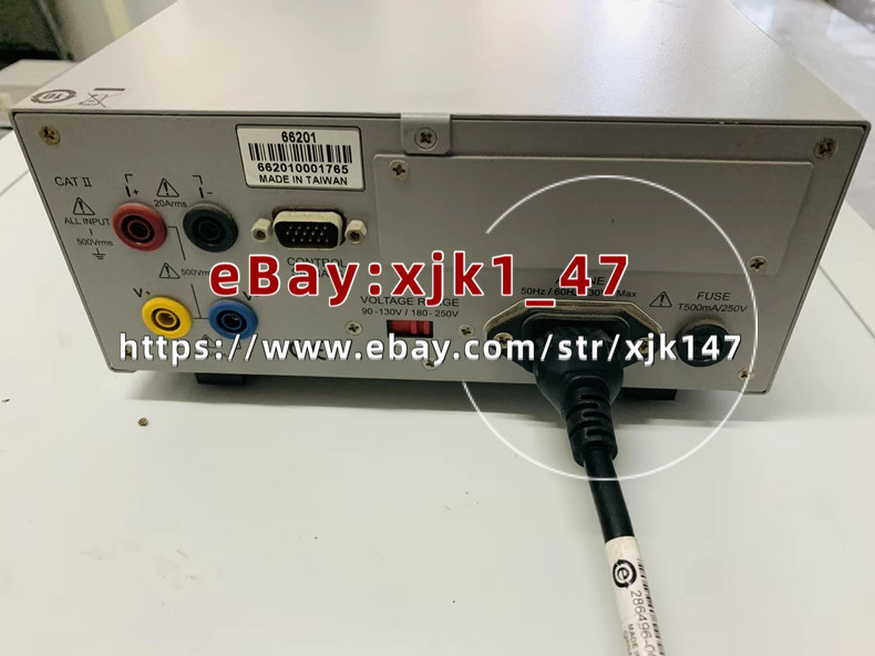 1PCS USED Chroma 66201 Digital Power Meter via UPS or FedEx/xjk