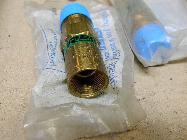 Rego 1″ Brass Tank Connector PRV9434T Pneumatic Pressure Relief Valve 6pcs NEW