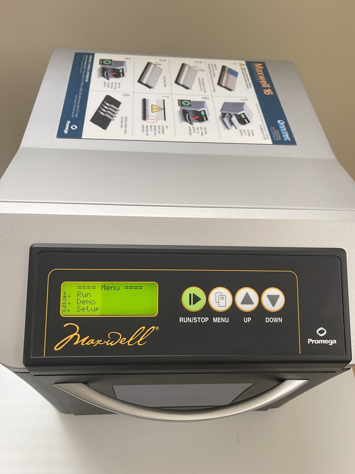 PROMEGA MAXWELL 16 DNA EXTRACTION PURIFICATION SYSTEM AS2000 MX3031