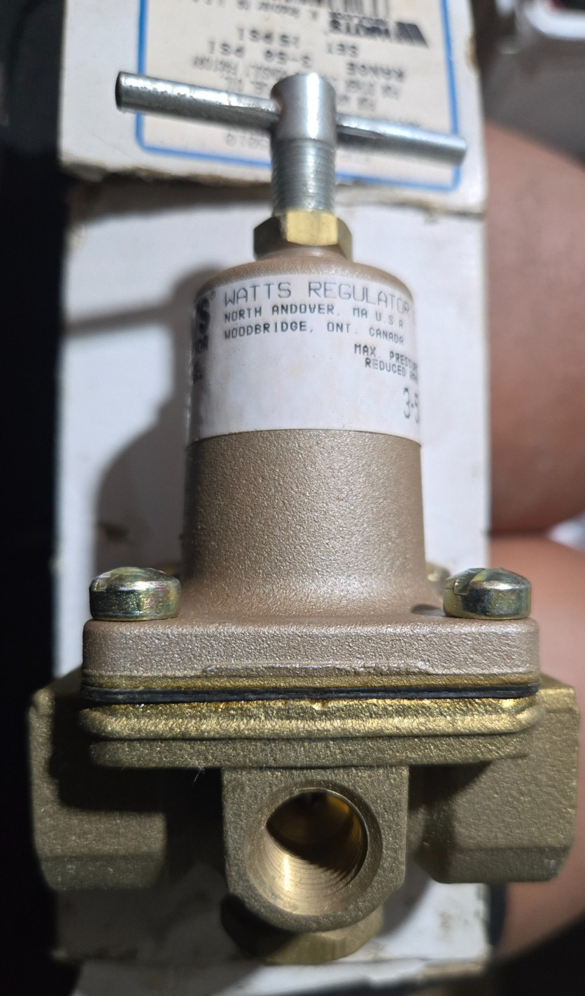 Watts 1/2″ LF263A 3-50 Compat Water Pressure Regulator NIB