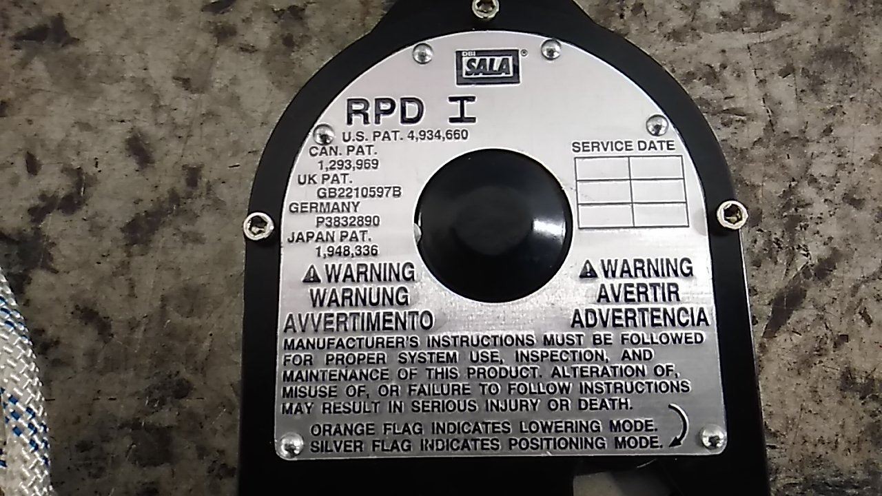 3M DBI-Sala 3602100 3/8 In Cable Dia 100 Ft L 250 Lb Cap Positioning Device