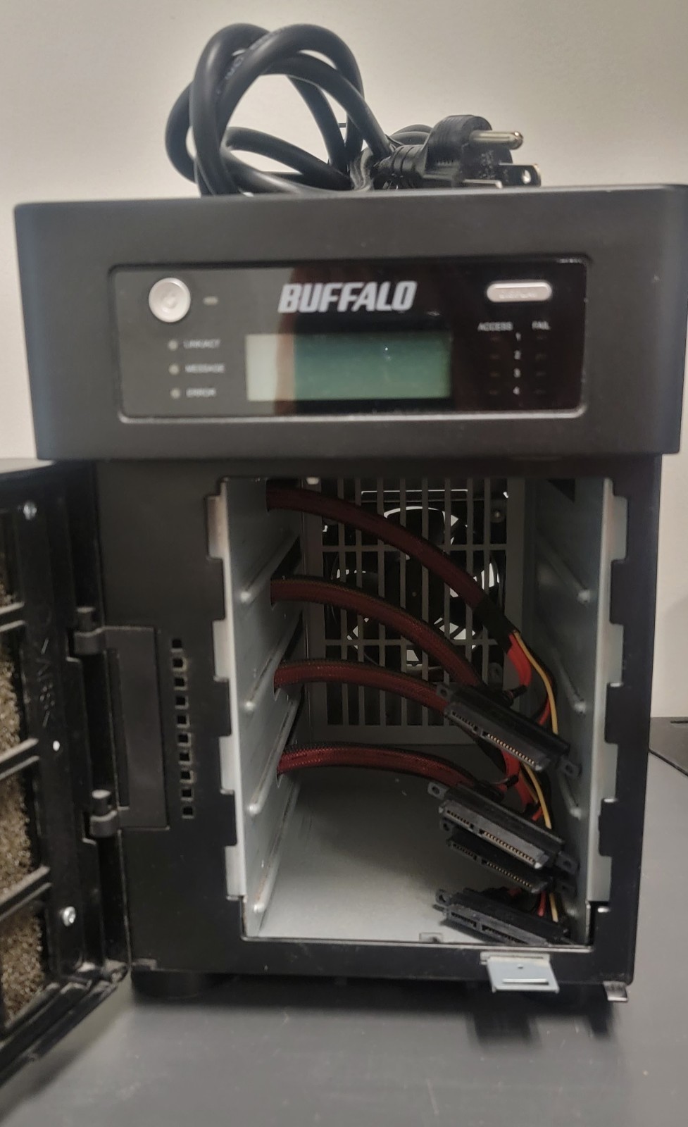 Buffalo TeraStation TS-H0.0TGL/R5 4-Bay Storage, Black, No HDD
