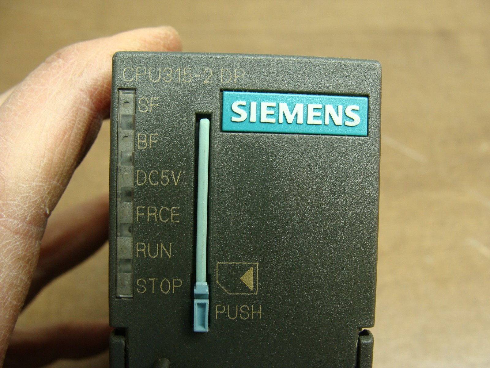SIEMENS SIMATIC S7-300 PROCESSOR/CONTROLLER 6ES7 315-2AG10-0AB0 CPU315-2DP