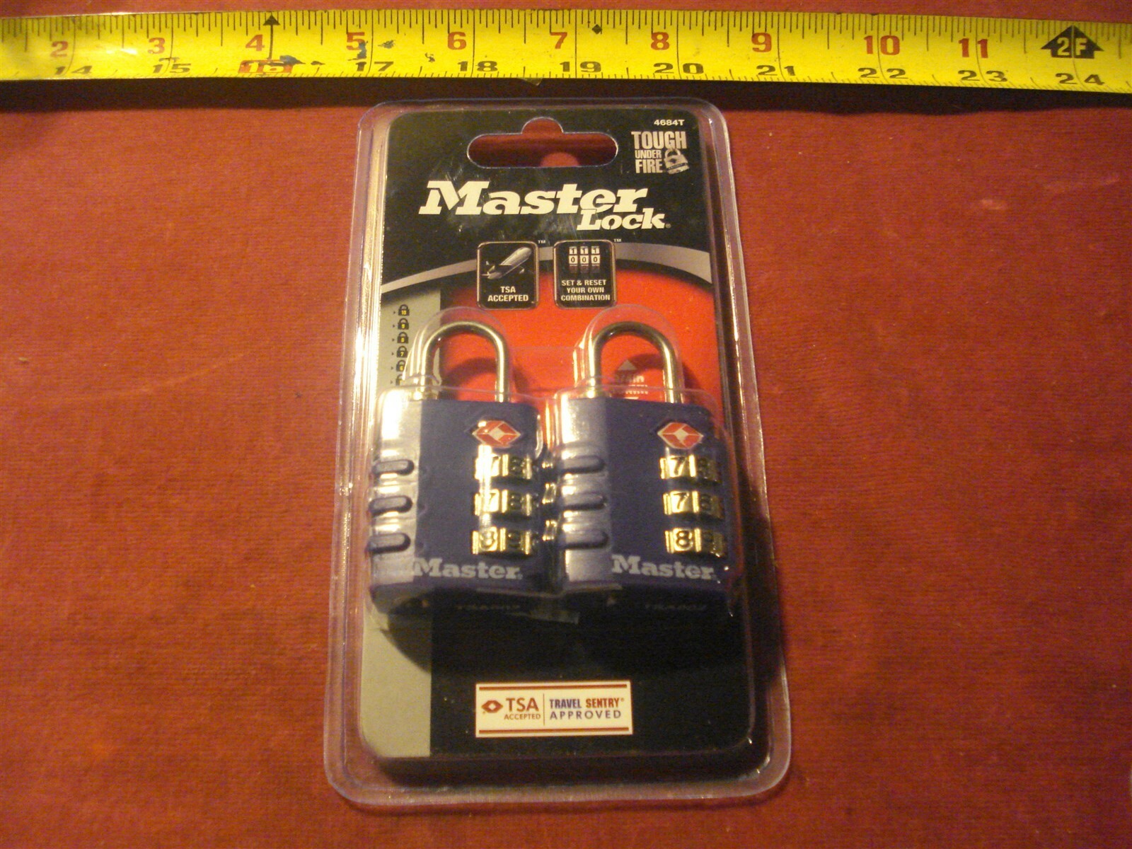 (0578.) Master Lock TSA- Accepted Padlocks