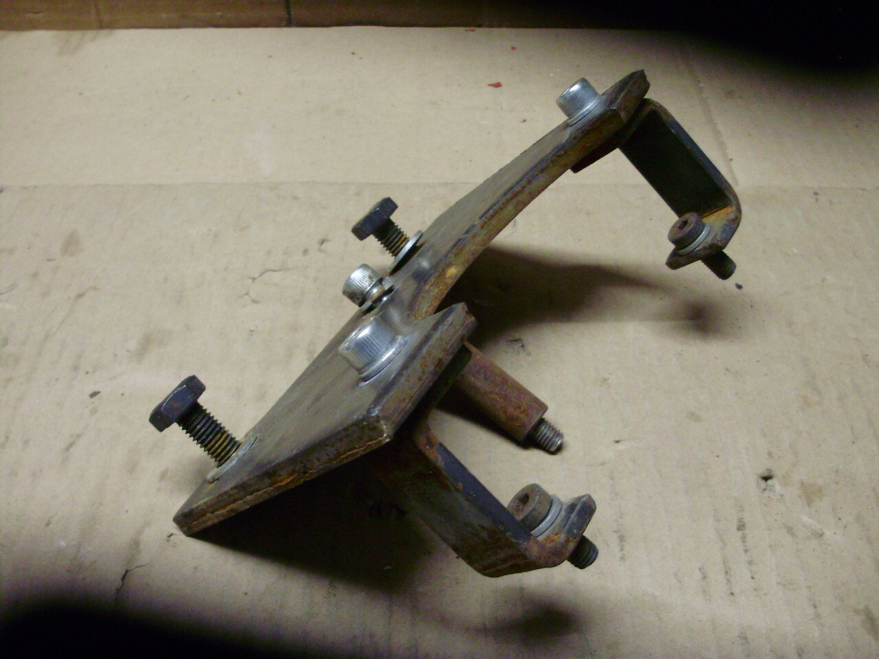 Bracket, FT Face Frame Mounting Flange Adaptor, Fits Hanning Electric Motor