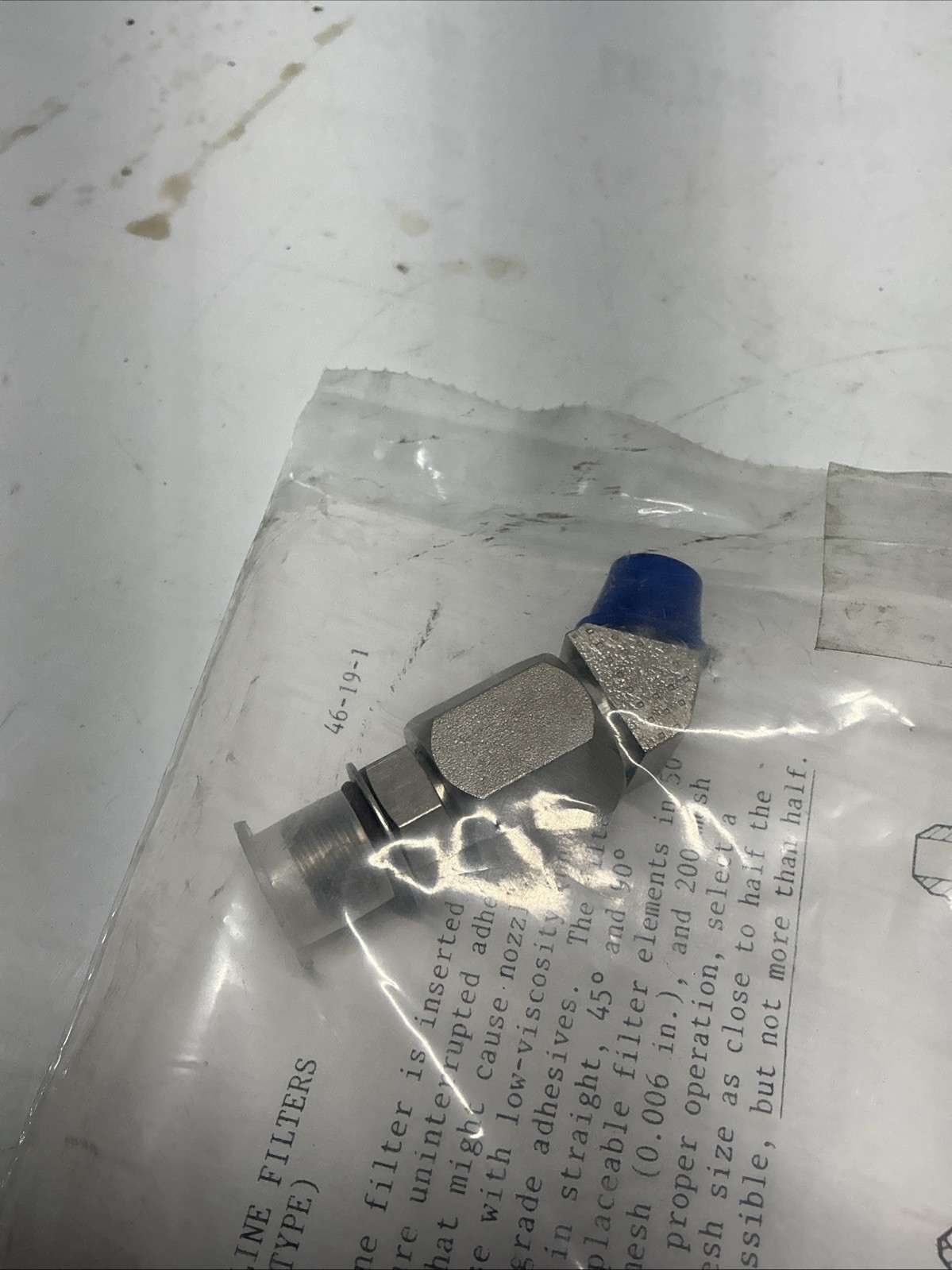 Nordson Non-Heated Inline Filters 104 476B Y-749