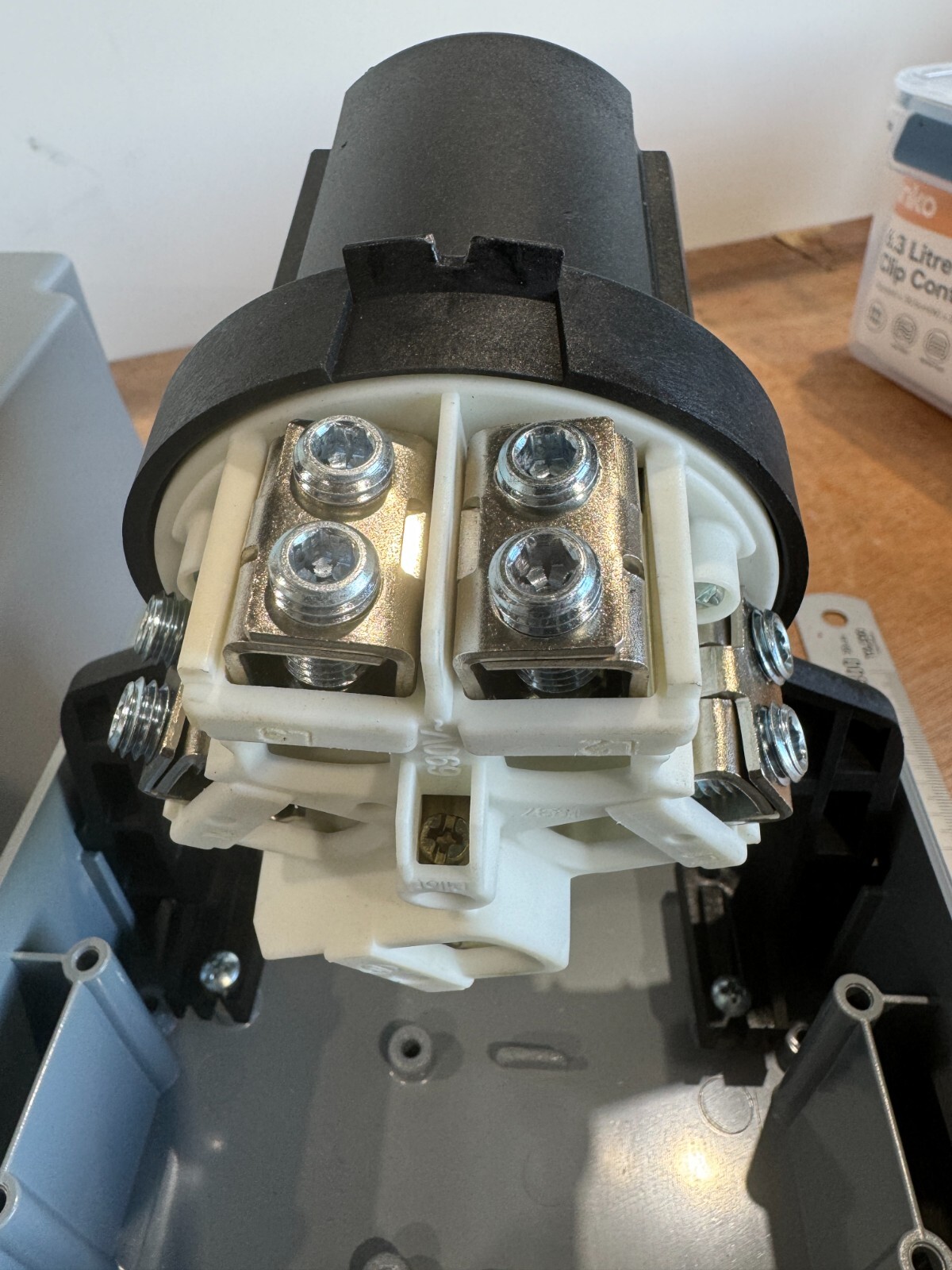 PCE Type 1455 Industrial Wall Socket 3P + N + E ( 125Amp ) 1455-6 Made Austria