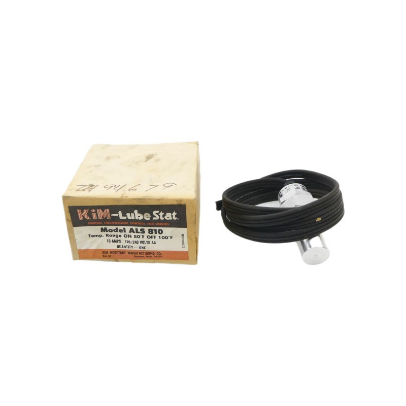 KIM LUBE STAT ALS810 120/240VAC 10A 80/100’F NSMP