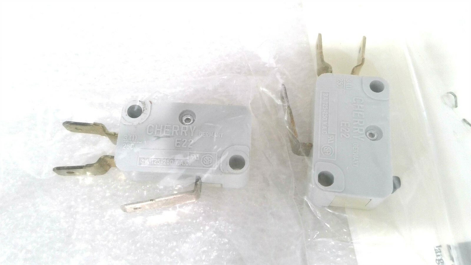 CHERRY E22-00AXG MICRO SWITCH, MADE IN GERMANY ( LOT OF 2 )