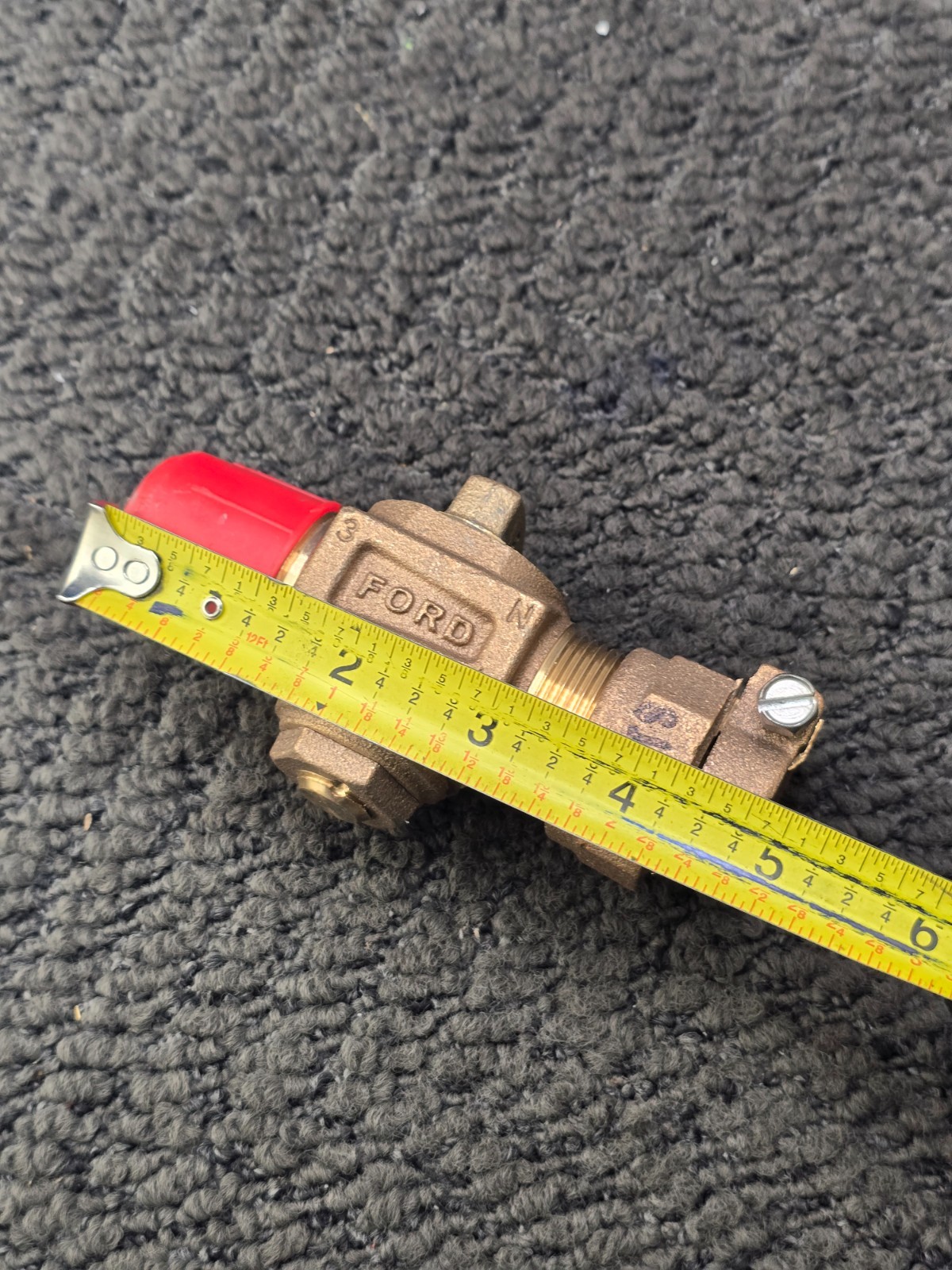 Ford 3/4 NL CTS Stop Brass Ball Valve Replacement Threaded Part Heavy Duty