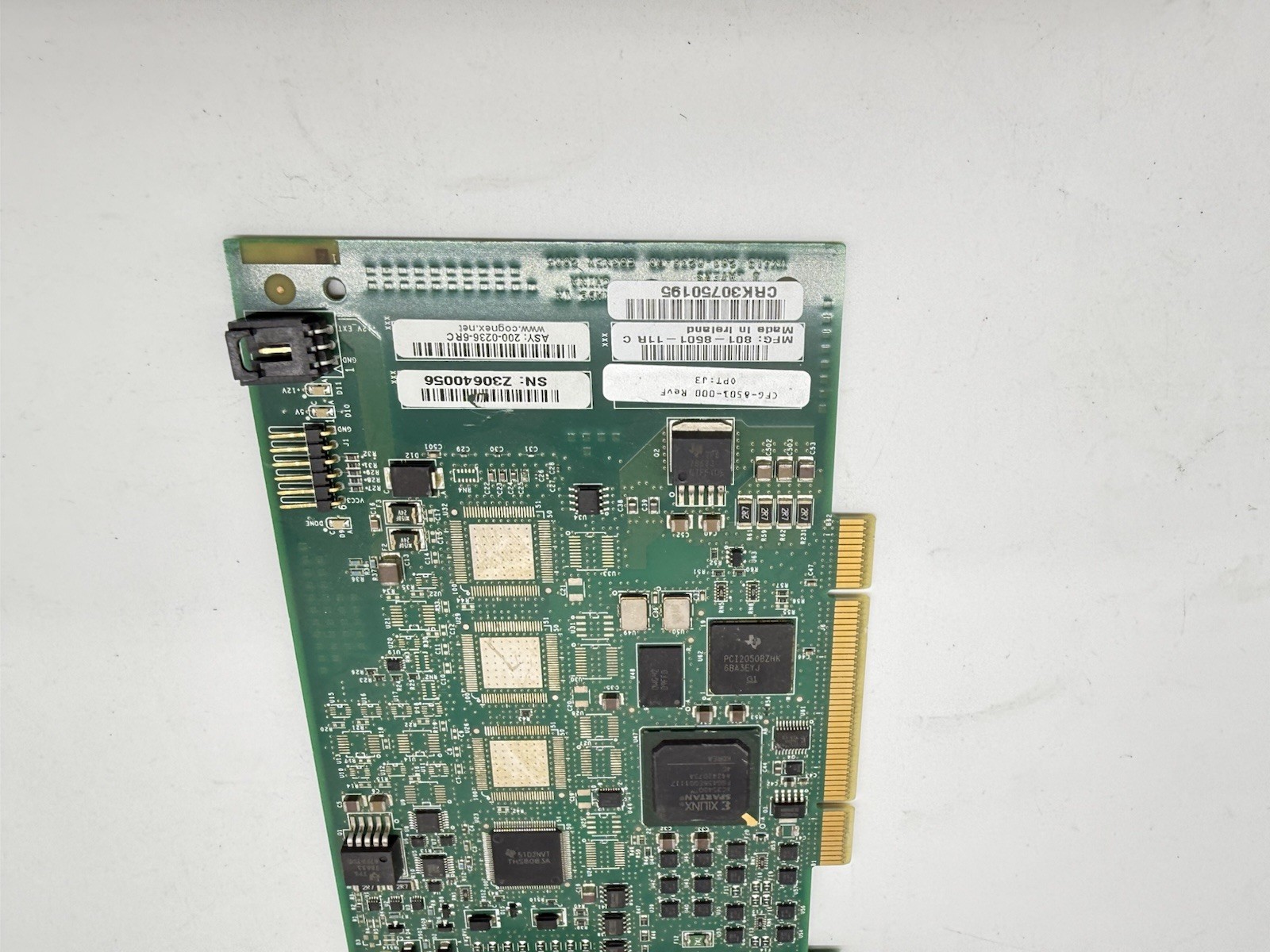 Cognex CFG-8501-000 REV F 801-8501-11R