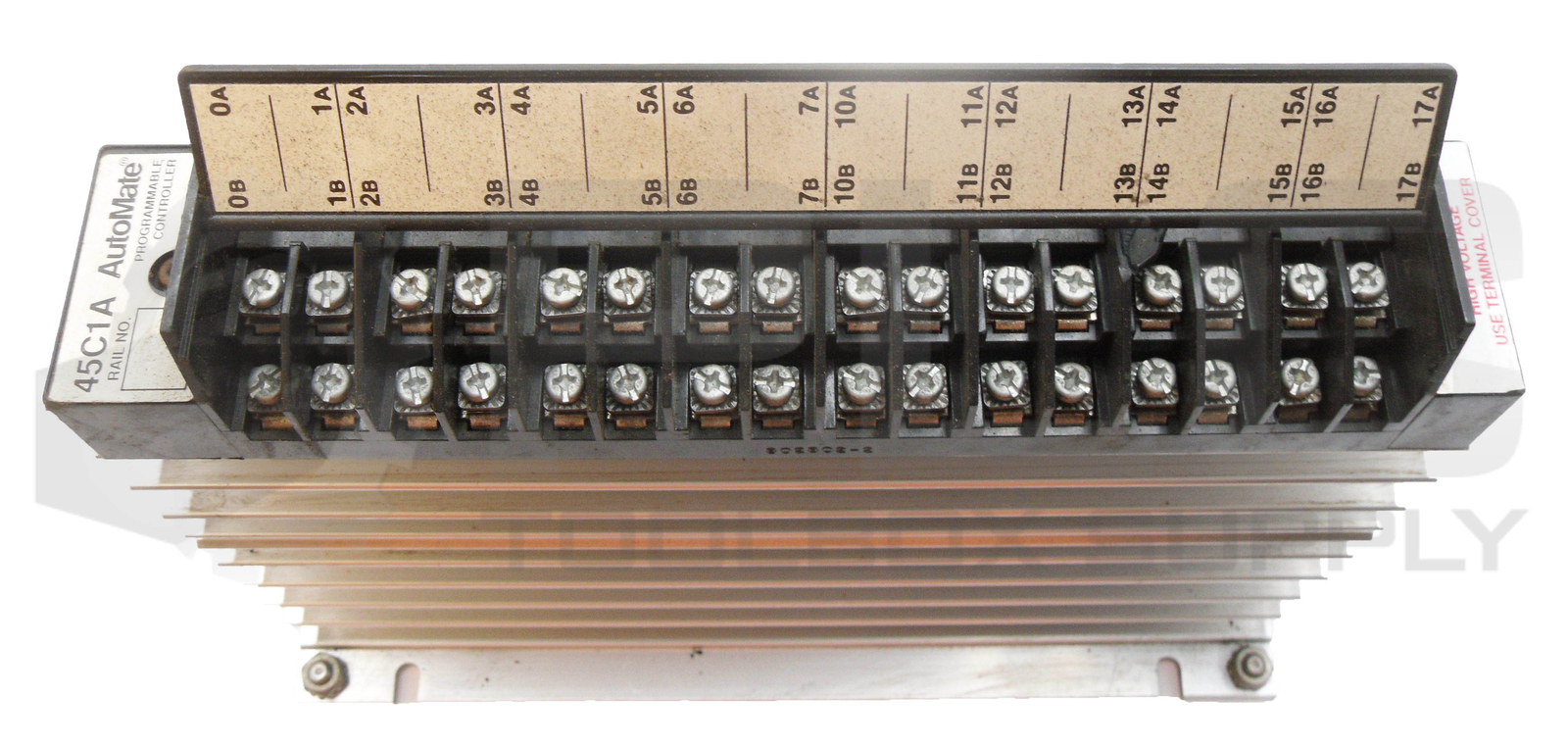 RELIANCE ELECTRIC 45C1A AUTOMATE DIGITAL I/O RAIL MOTHERBOARD 802802-7RE 300V