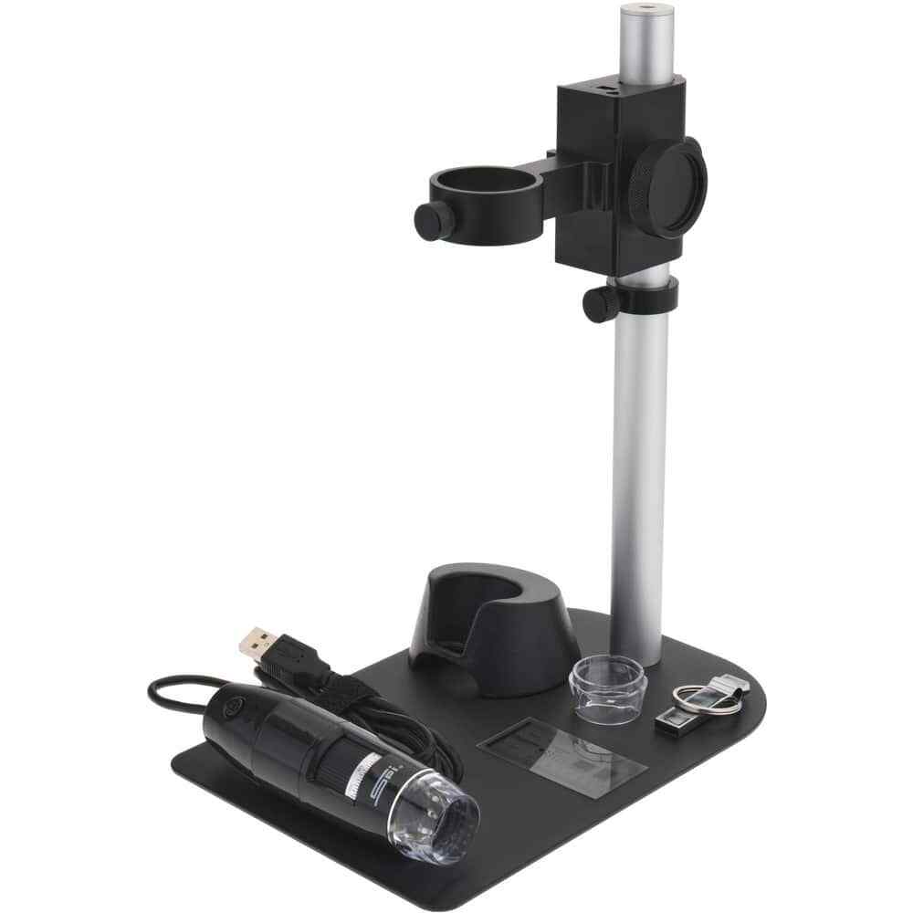 SPI 40-035-8 5x-200x Digital Microscope 1.22″ Focal Dist, 0.094″ Field