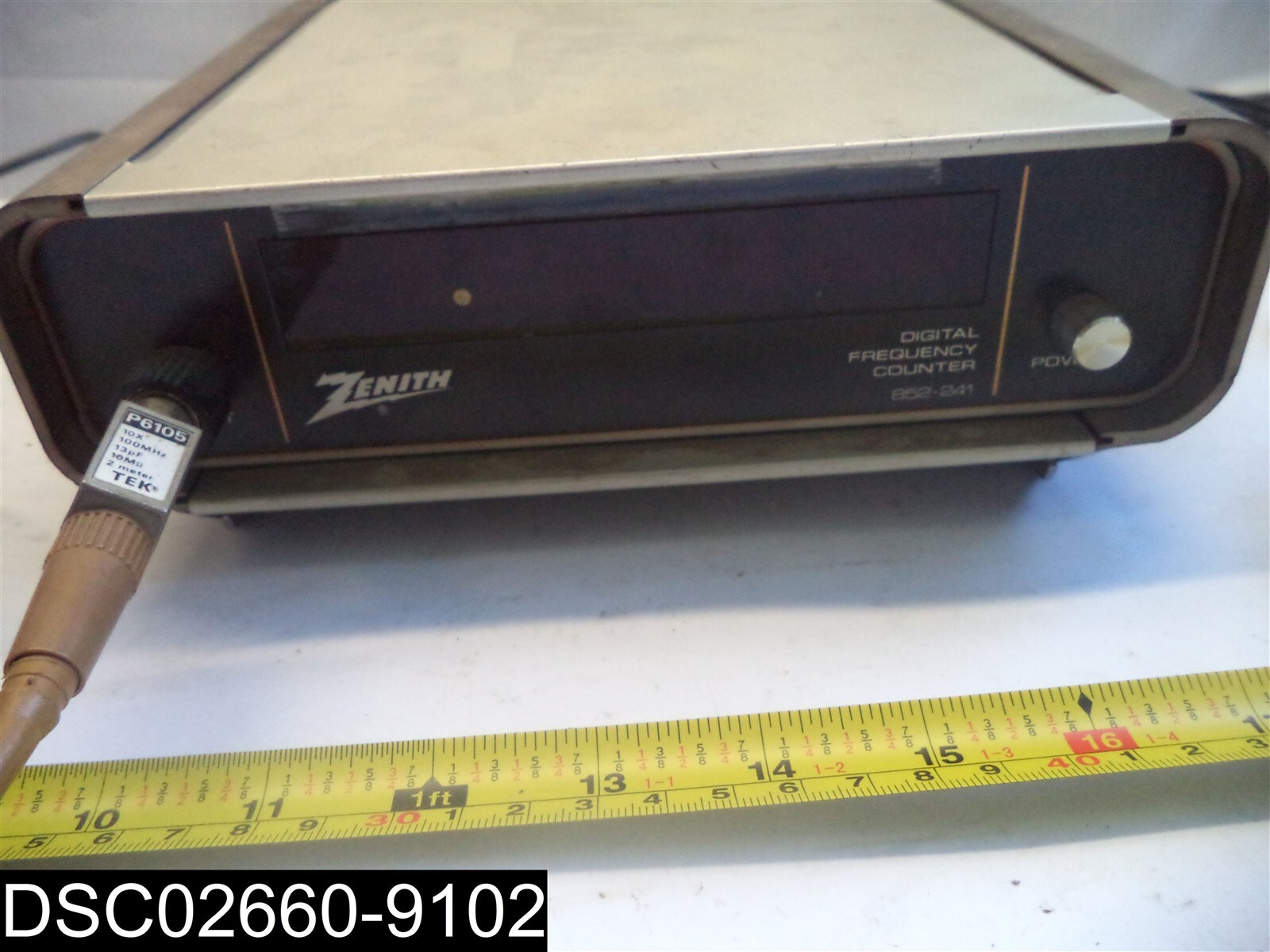USED: Zenith 852-241 Digital Frequency Counter