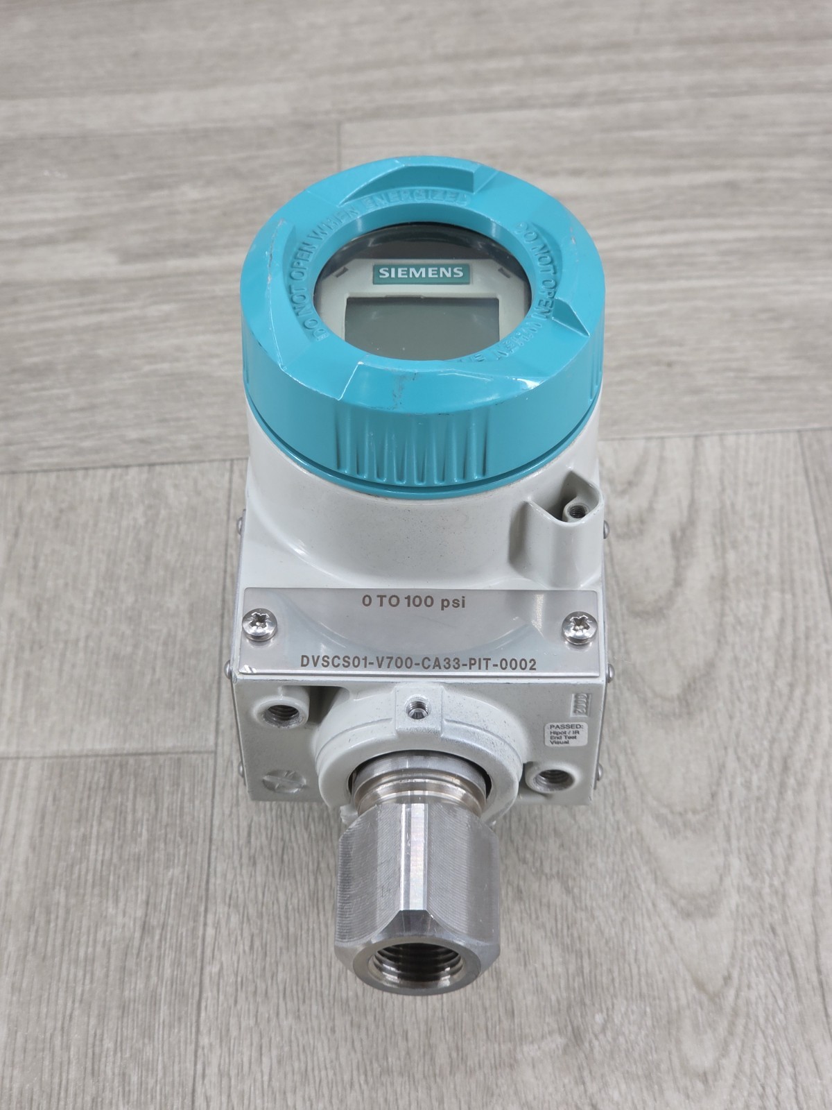 Siemens Sitrans P 7MF4233-1GA10-1NC6-Z Transmitter for Pressure 48975LIN