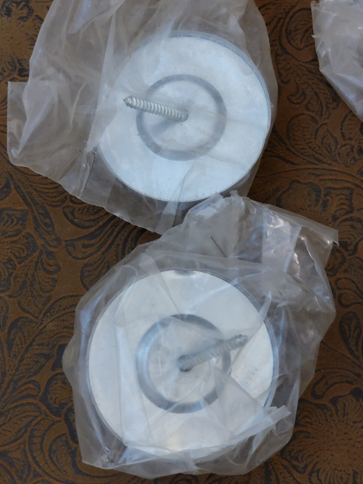 5x ROCKWOOD Concave Door Stop 409 US32D Wall Mount Satin Stainless Lot #10 ഒ