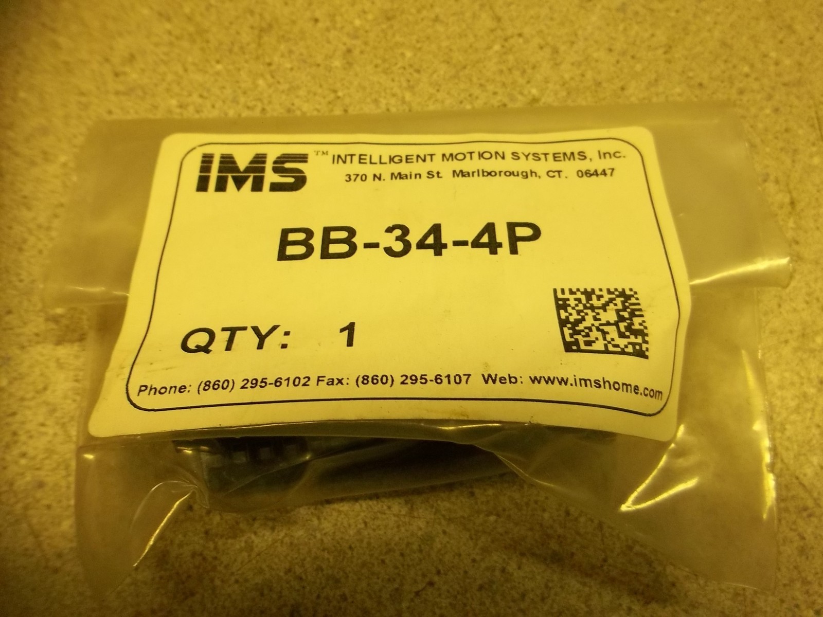 NEW Intelligent Motion Systems BB-34-4P 269079207 *FREE SHIPPING*