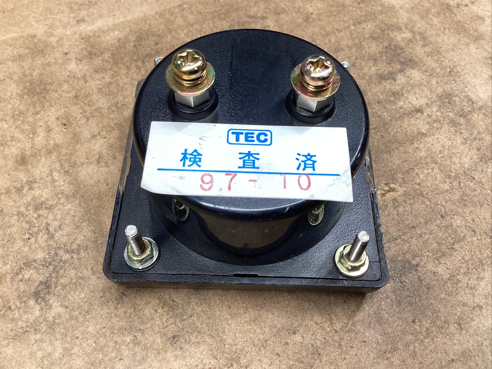 Panel Meter Volt Gauge 0-50V 97X015 CLASS 2.5 RD-6 #823M50