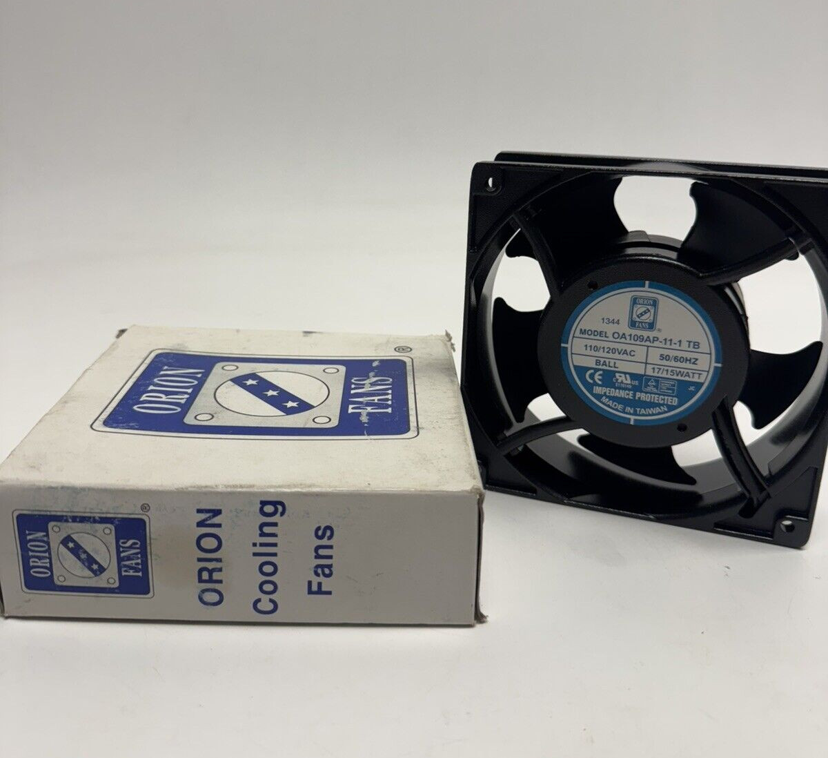 NOS ORION FANS OA109AP-11-1TB 120VAC 60Hz Ball Bearing Axial Fan