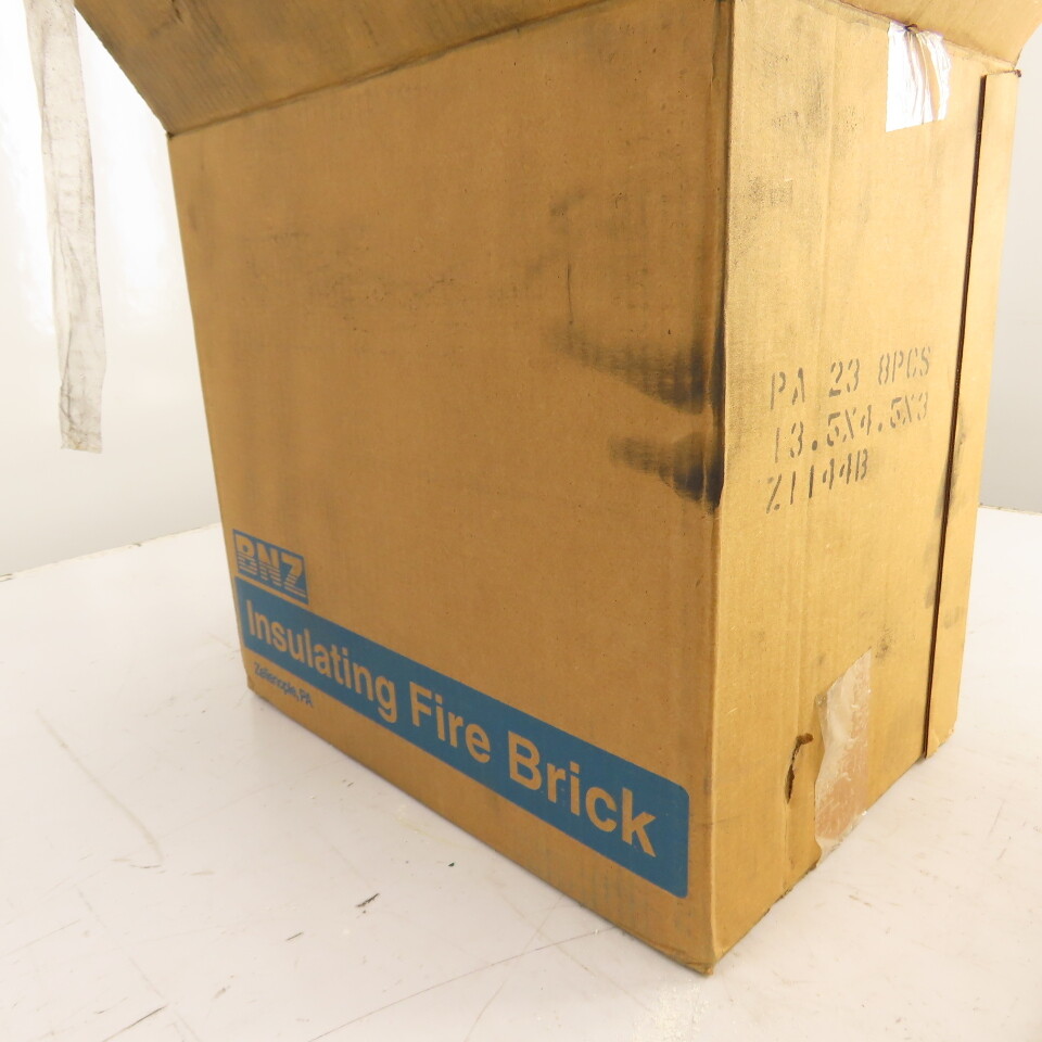 BNZ PA-23 Insulating Fire Brick 2300° 13.5″ x 4.5″ x 3″ Box Of 8