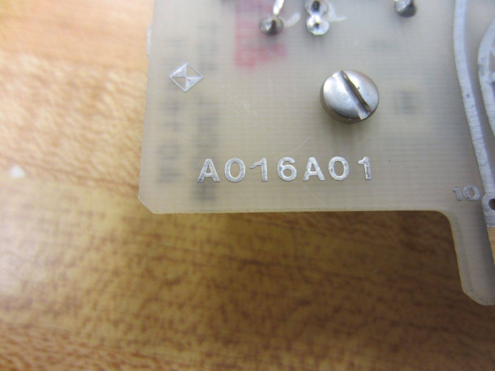 ASI A01 Level Switch Board Model:A01 A0116901