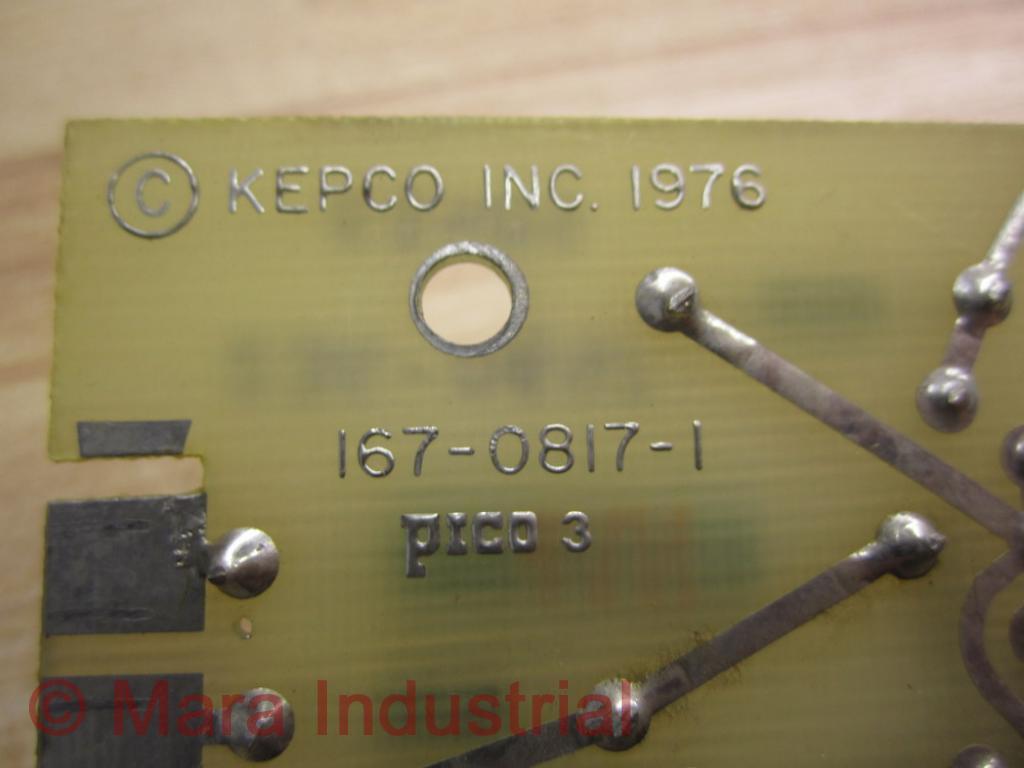 Kepco 167-0817-1 Circuit Board