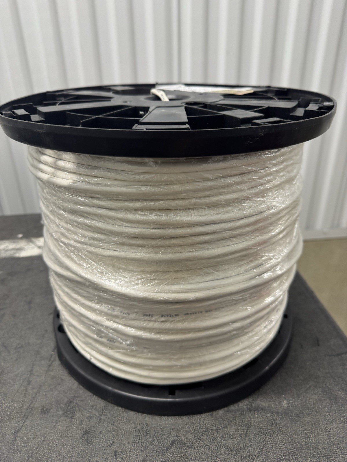 E179335 18 AWG 2 Conductor Wire Fire Alarm Cable 1000ft – White