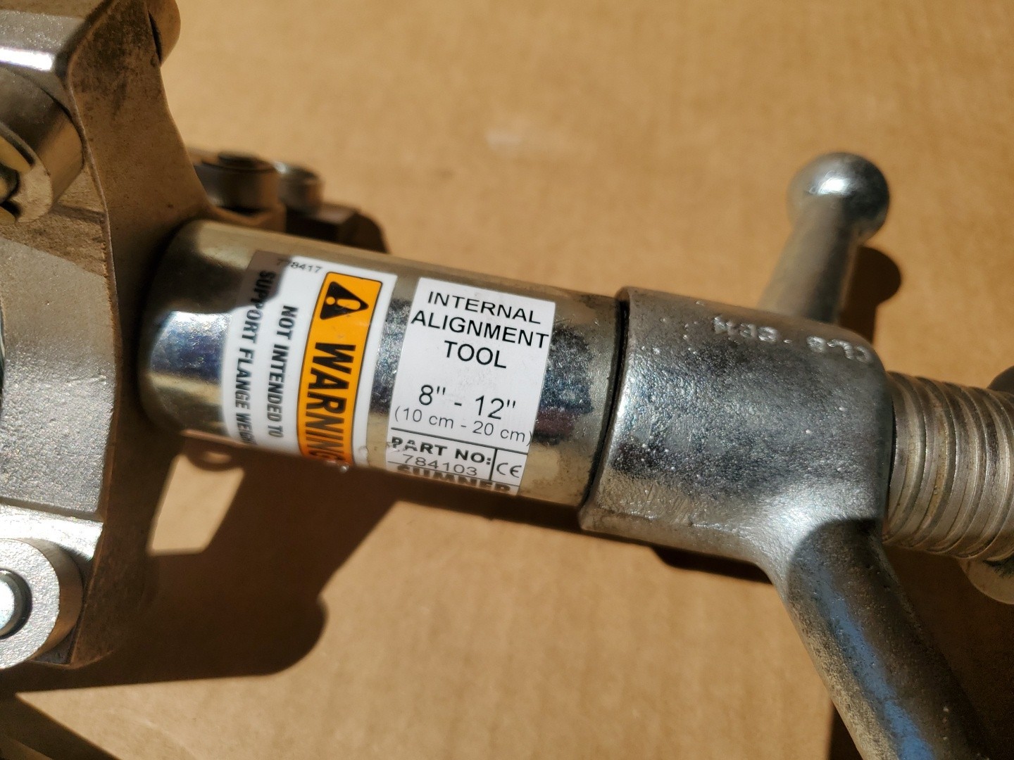 Sumner 784103 Fit-Up Clamp 8″ to 12″ Internal Alignment Tool Pipe to Flange