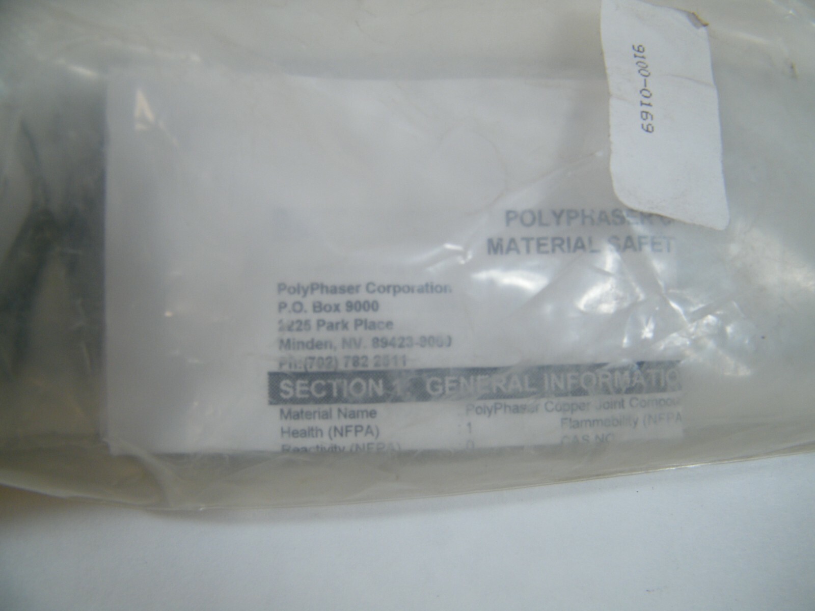 (2) POLYPHASER COPPER JOINT COMPOUND MIXER KIT & OTHER 9100-0127 & 9100-0169 NOS