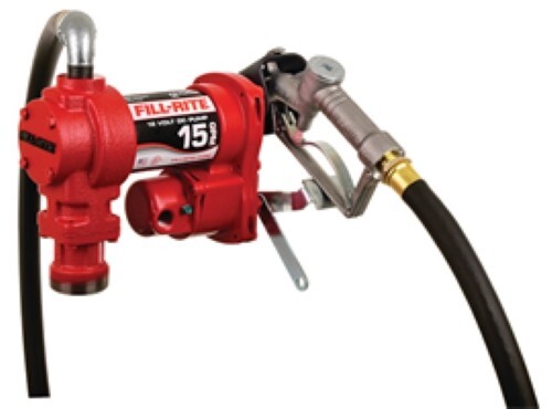Fill-Rite FR1210H Fuel Transfer Pump 12V 8-15 GPM 1/4 HP Cast Iron 3/4″ Outlet