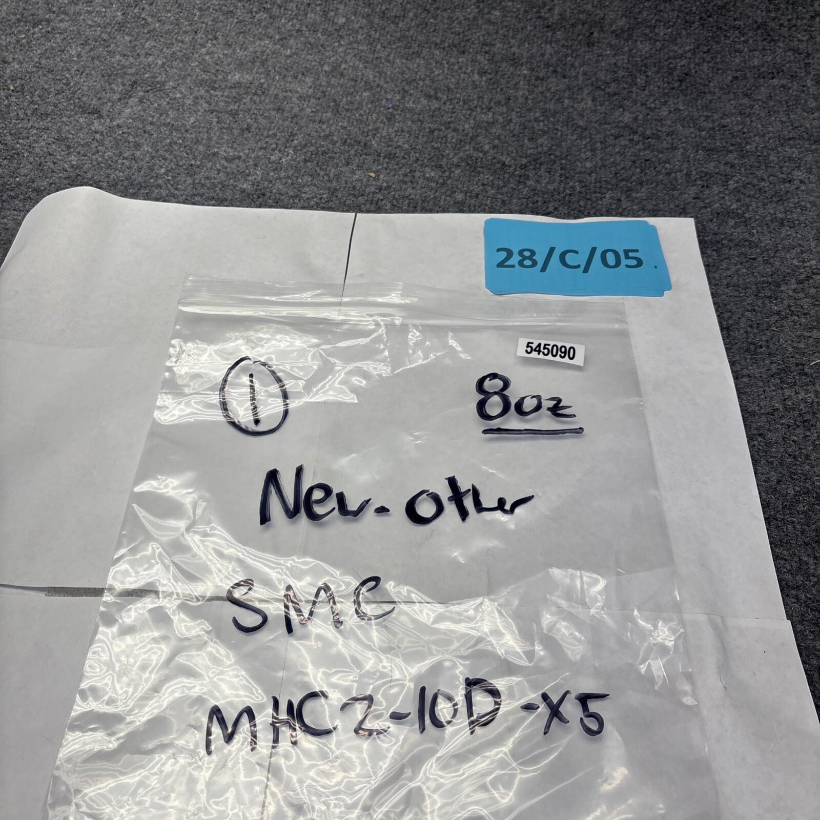 SMC MHC2-10D-X5 MINI ANGULAR STYLE GRIPPER New Other