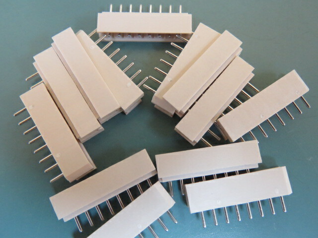 MOLEX 22-03-5085 Qty of 14 per Lot Connector Header Through Hole 8 position 0.0
