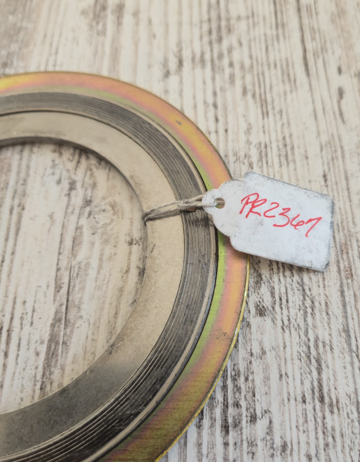 Teadit Spiral Wound Gasket 6″ 150# ASME B16.20 304 Stainless Steel / FG