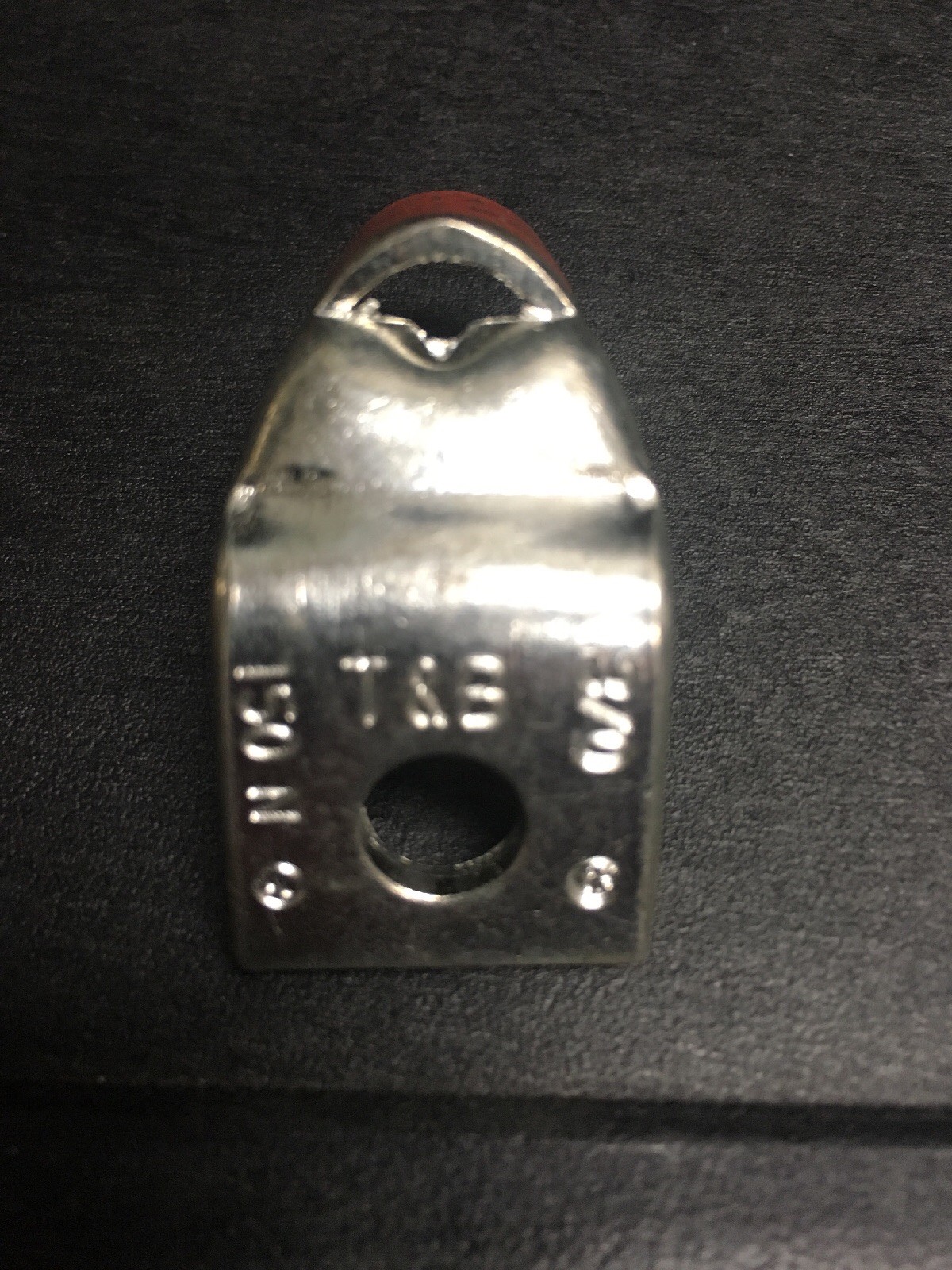 (10)pc. Thomas And Betts 90 angle tonge 3/0 Orange 50 5/16 Stud size 150N