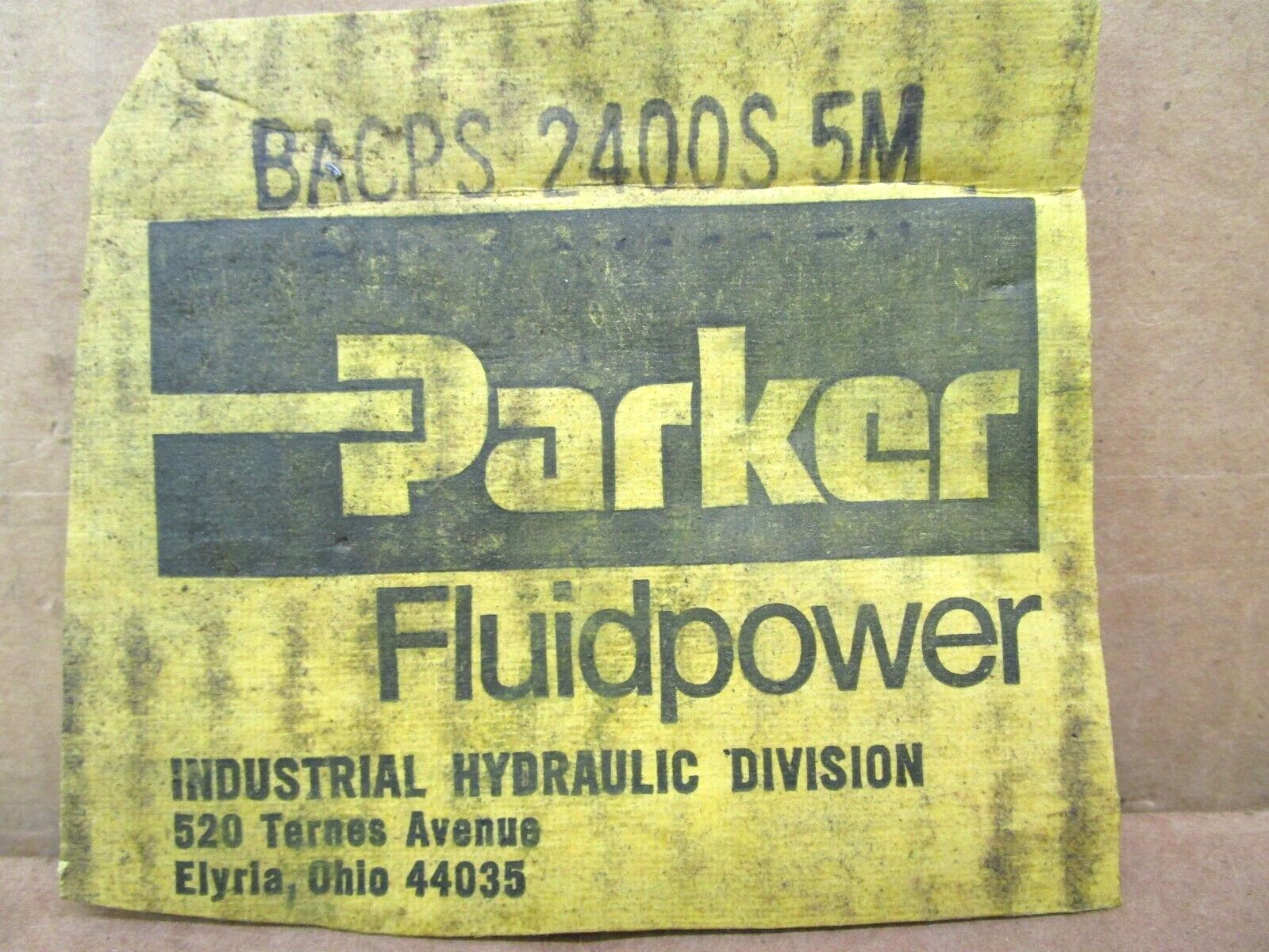 Parker BACPS 2400S 5M 51004LR
