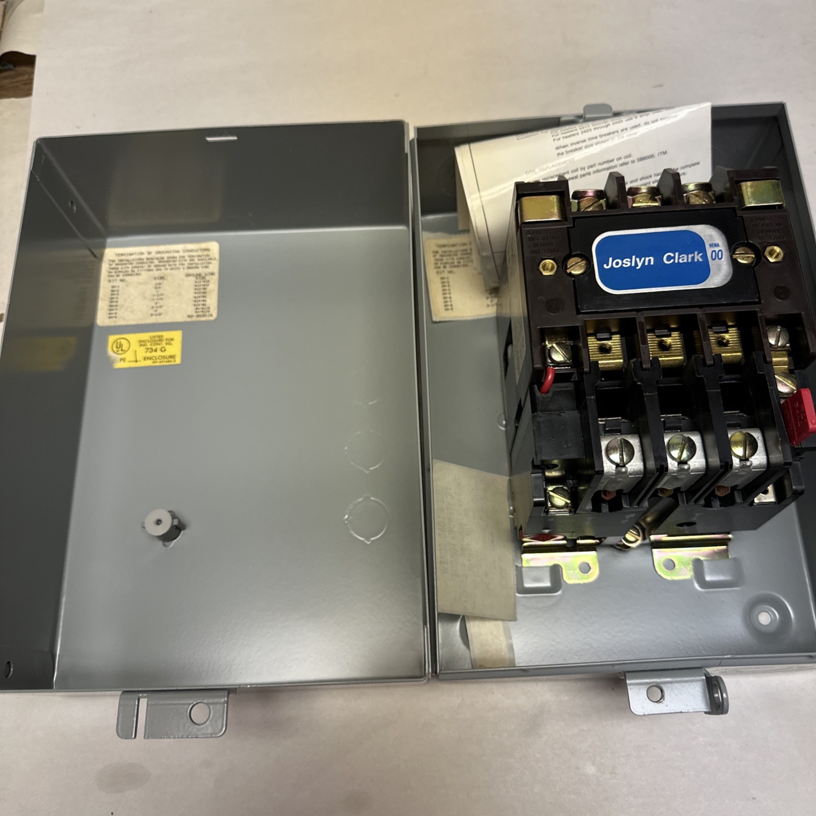 Joslyn Clark,T13UO3A-76,Size 00 w/ New Enclosure