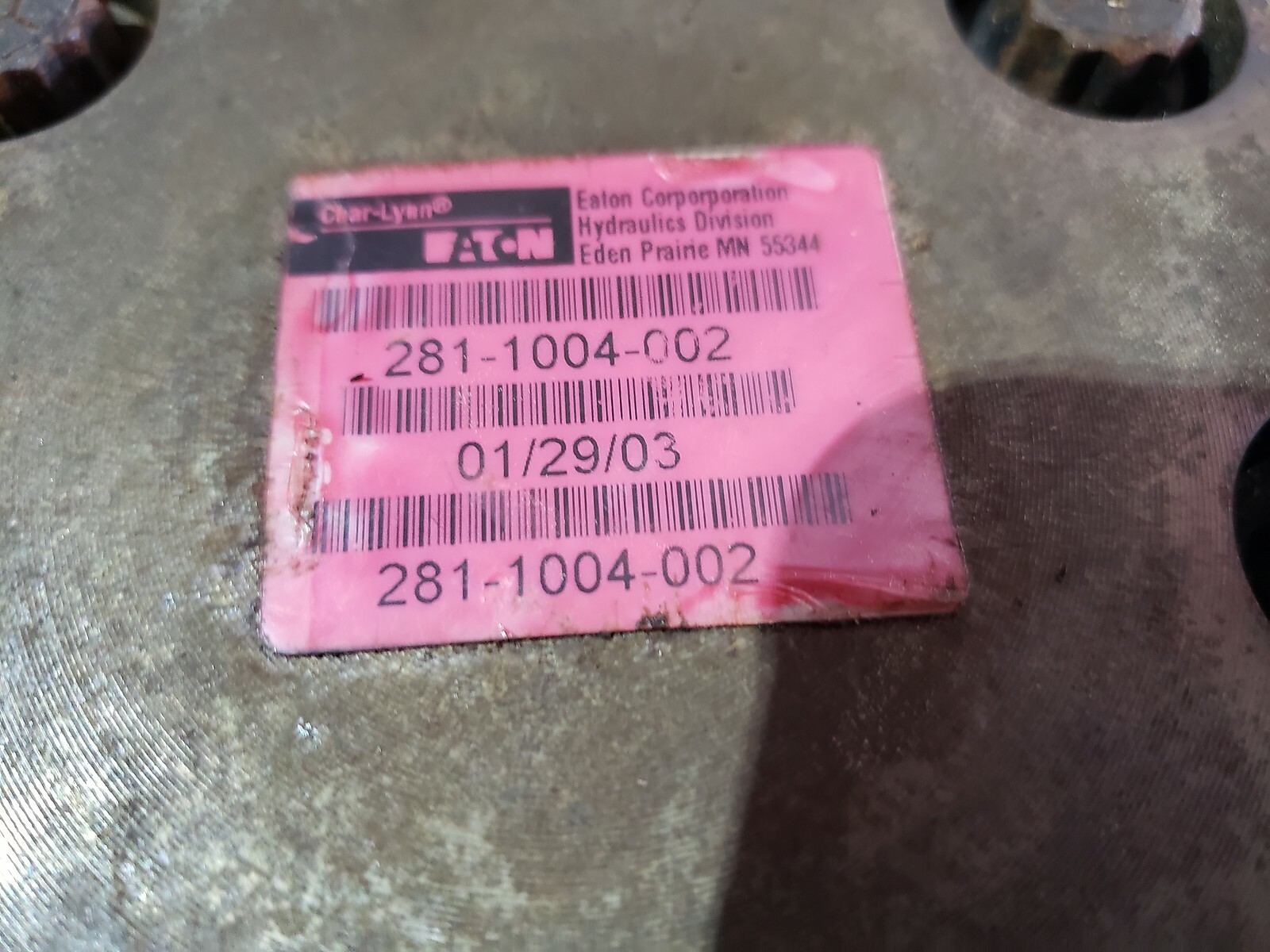 NOS Char-Lynn Eaton Steering Selector 281-1004-002 1741AS663-1