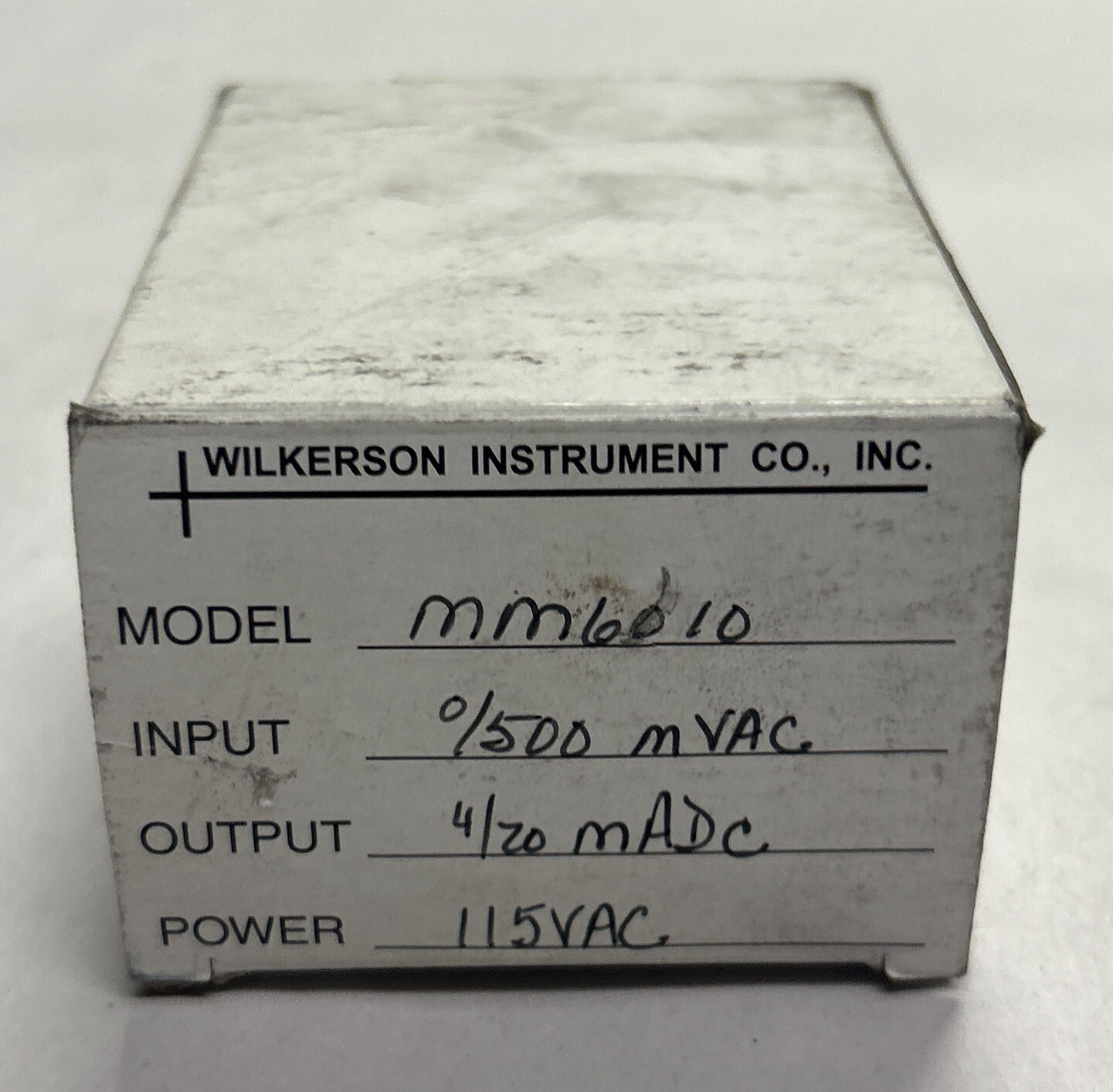WILKERSON INSTR CO MIGHTY MODULE,MM6010,SIGNAL CONDITIONER TRANSMITTER NEW