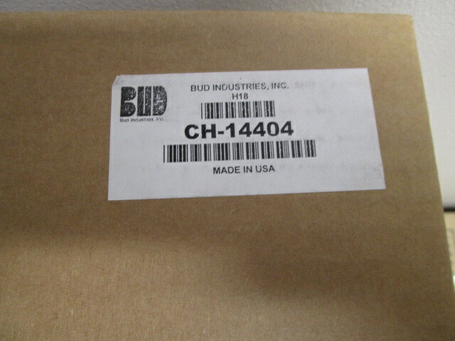 BUD CH-14404 W/C-14432 COVER RACK MOUNT CHASSIS BOX