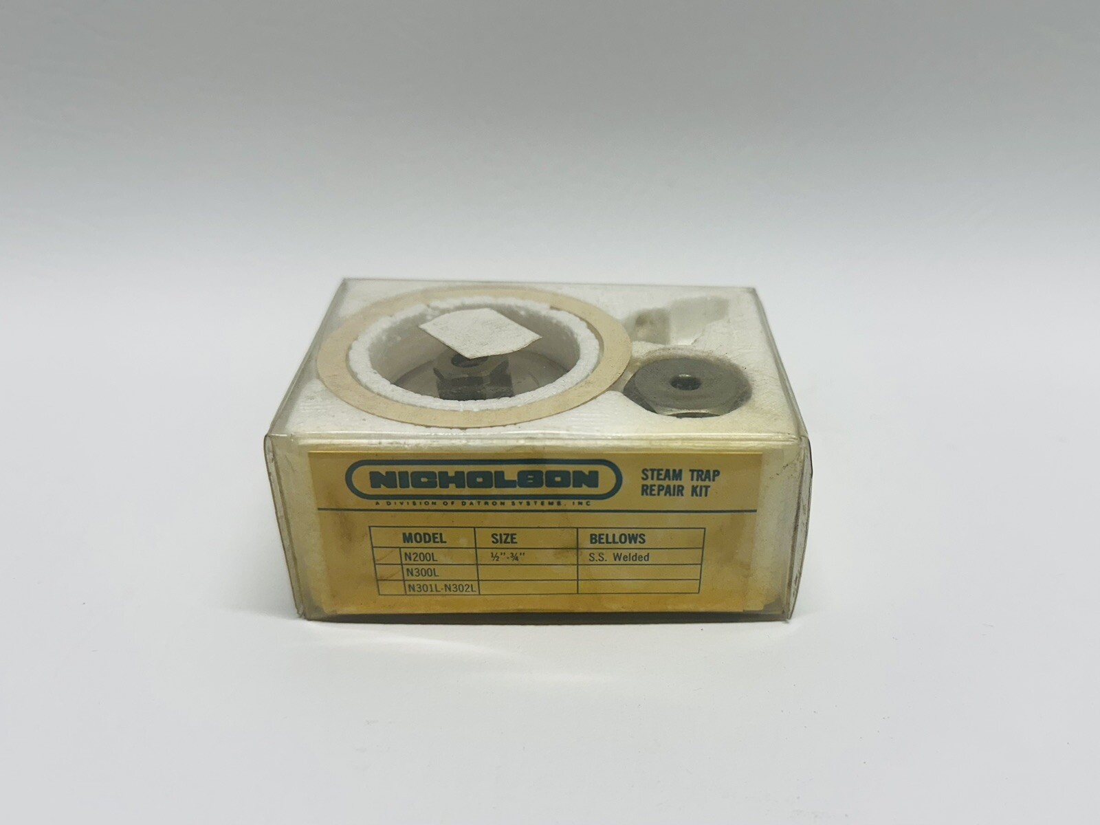 NEW Nicholson N200L N300L Steam Trap Repair Kit 1/2”-3/4”