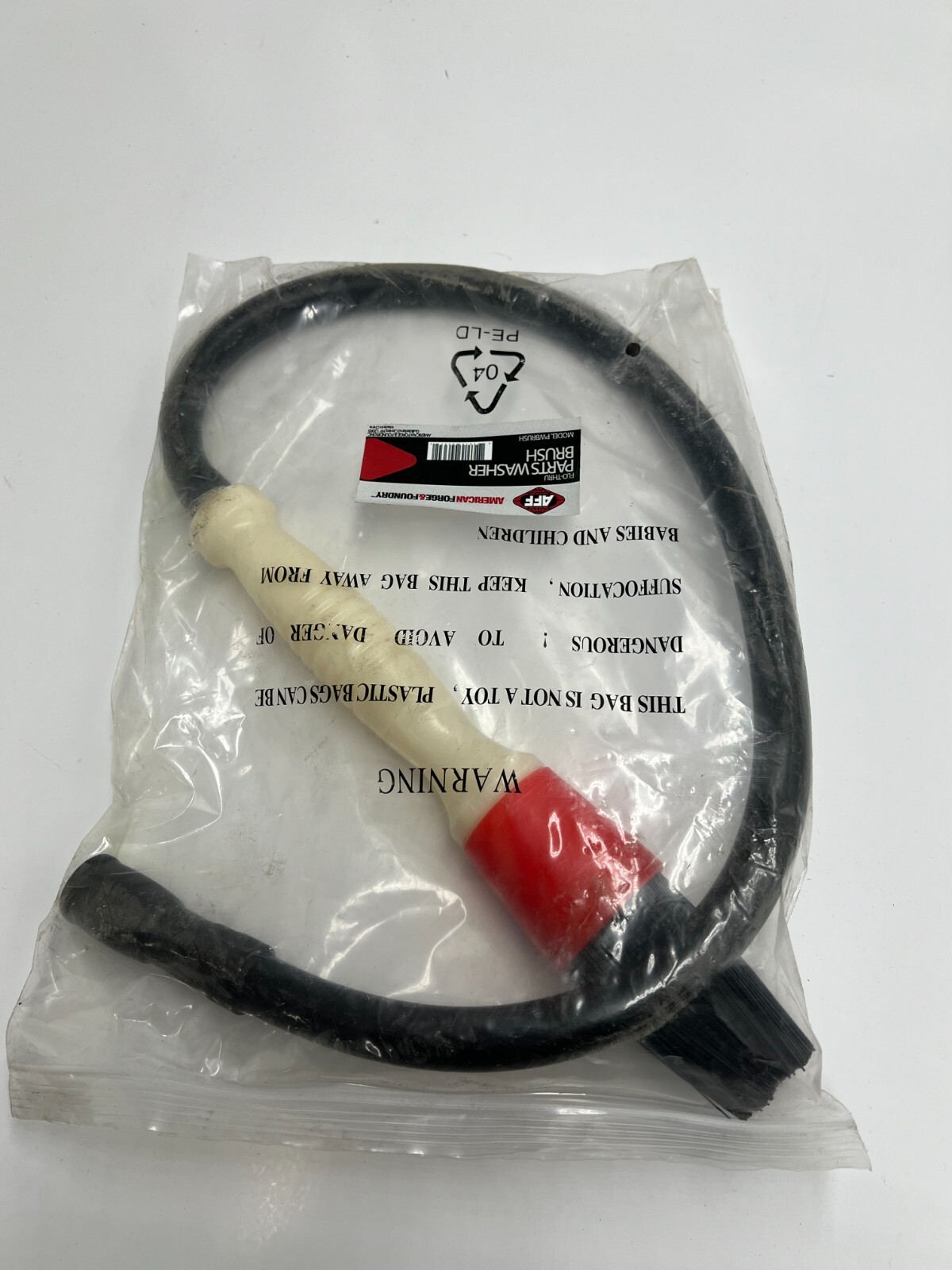 AFF Flo-Thru Parts Washer Brush, 10″L x 1.5″W, PWBRUSH