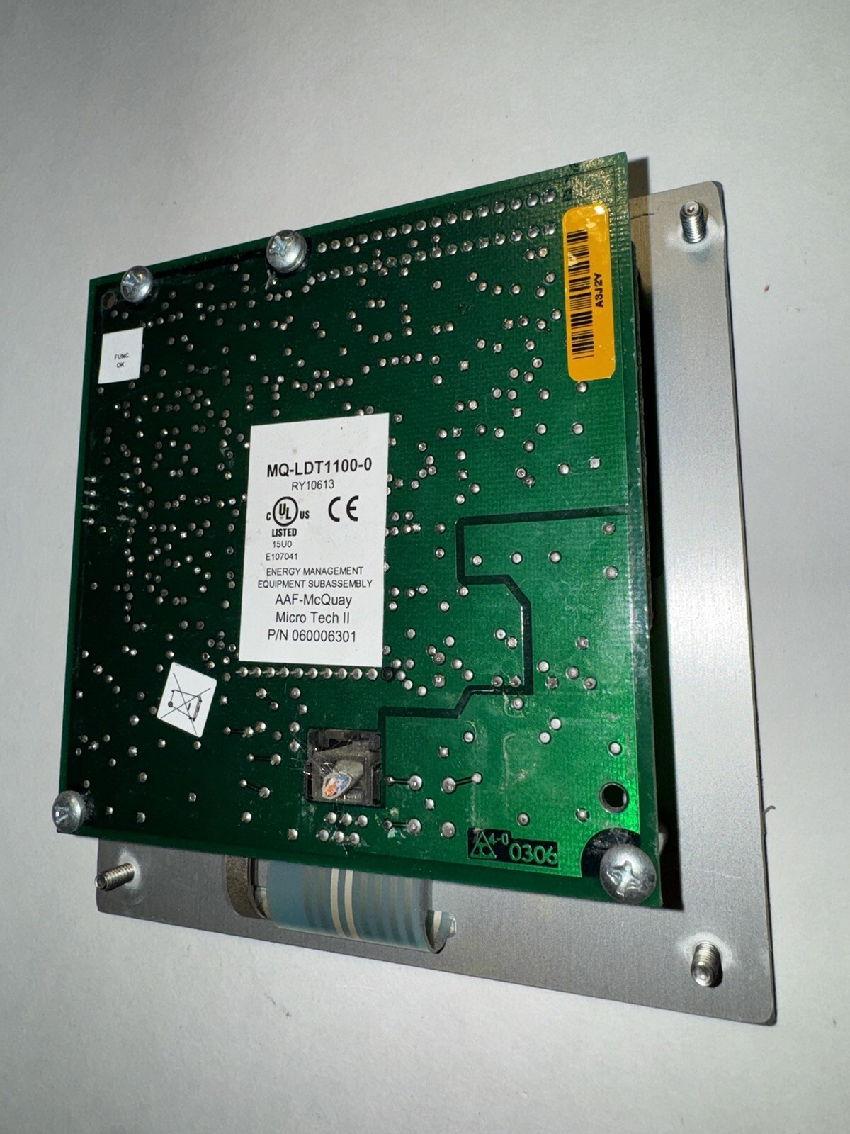 JOHNSON CONTROLS MQ-LDT1100-0 / MQLDT11000 Micro Tech II
