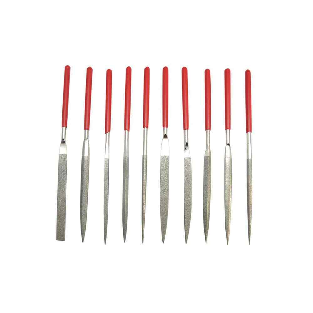 Grobet 33.95 File Set: 10 Pc, Diamond Includes (10) Files