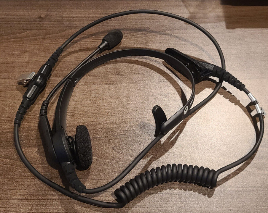 Motorola Rmn5058a Headset Push To Talk for APX, XTS, XPR – NEW IN BOX