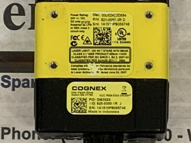 Cognex Barcode Scanner Reader – DM302X – 821-0087-3R D w/Warranty