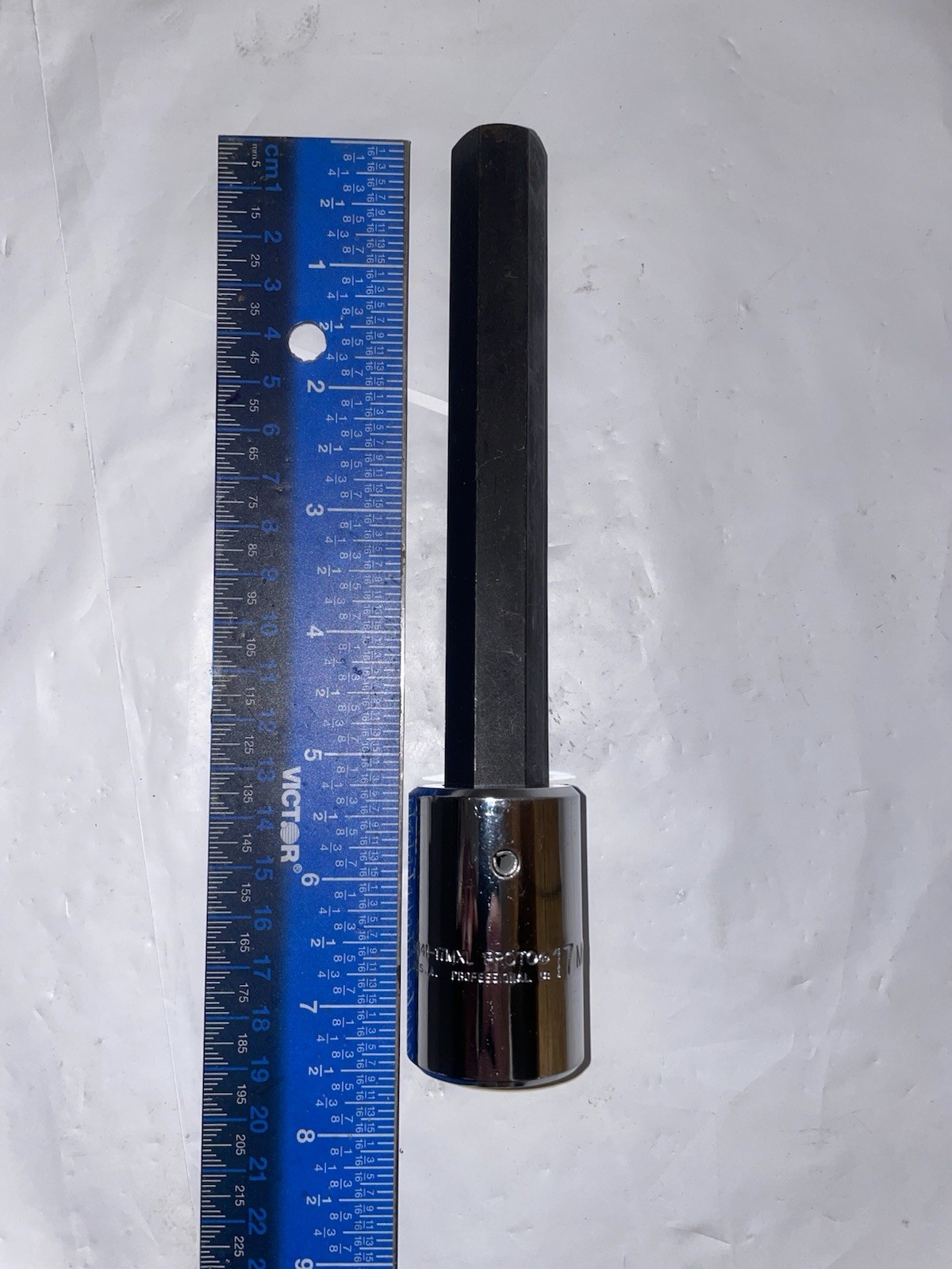 Proto 1/2″ Drive, 17mm Hex Bit Socket 7-1/4″ OAL, Long Hex J5441-17MXL