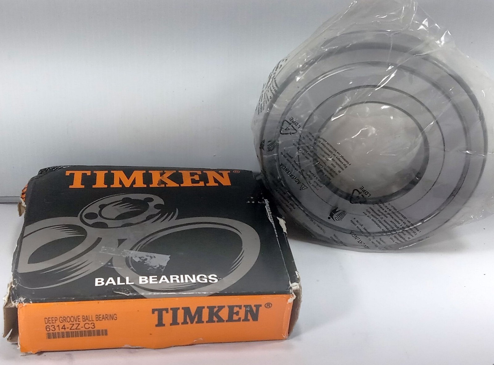 1 NEW TIMKEN 6314-ZZ-C3 70X150X35mm DEEP GROOVE BALL BEARING NIB **MAKE OFFER**